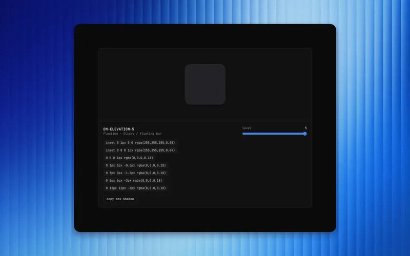 Dark Elevation preview