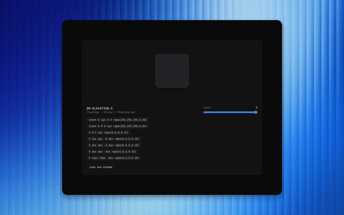 Dark Elevation preview
