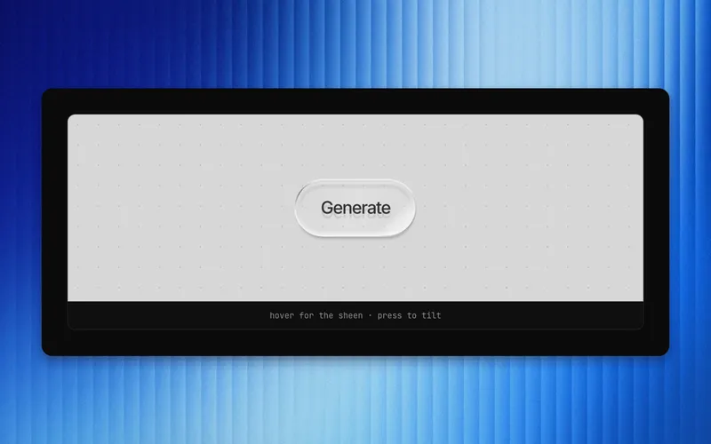 Liquid Glass Button preview