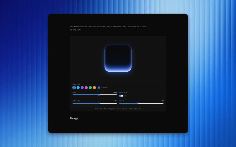 Glow Tile preview