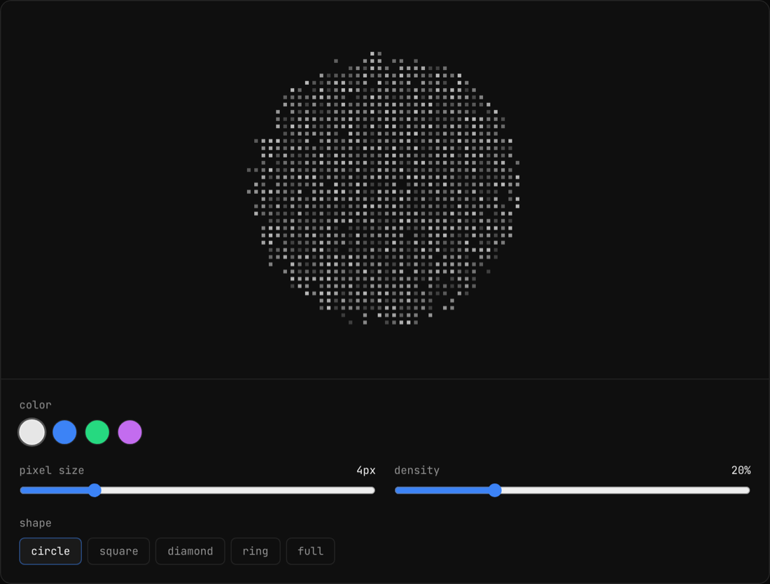 Dynamic Pixel Grid preview